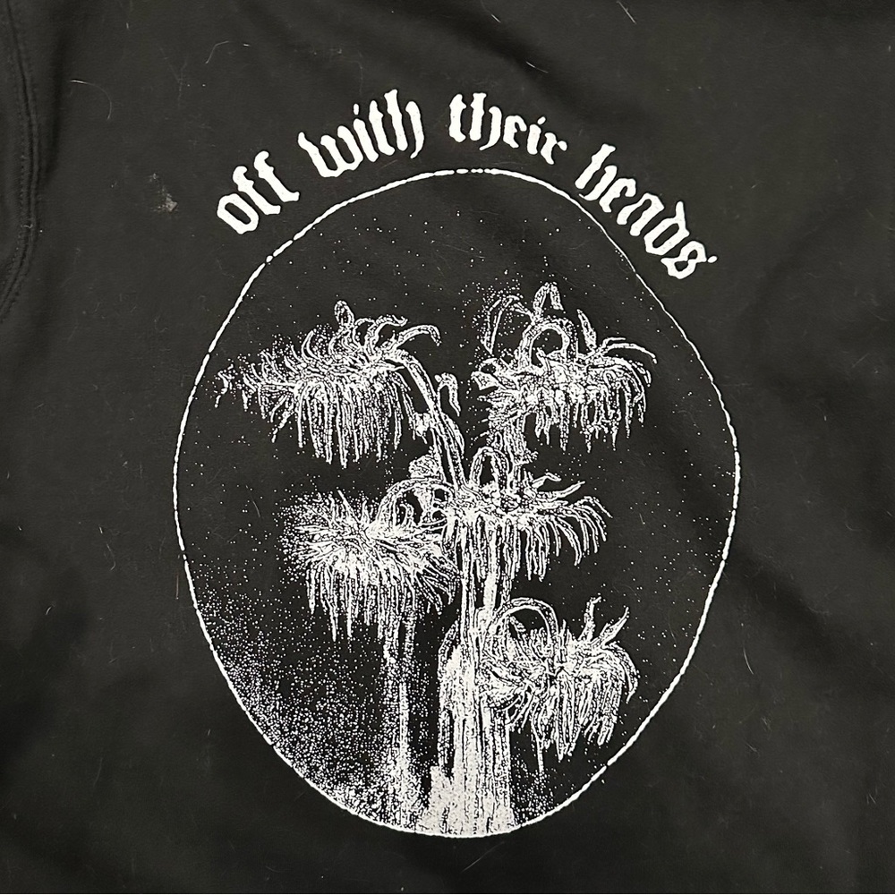 Off With Their Heads Hoodie/Hooded zip Sweatshirt